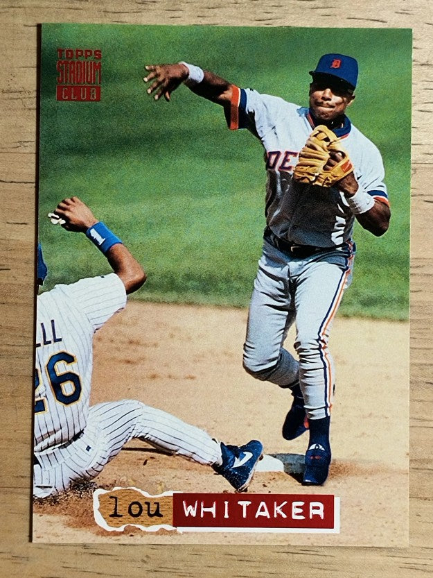 1994 Stadium Club #443 Lou Whitaker