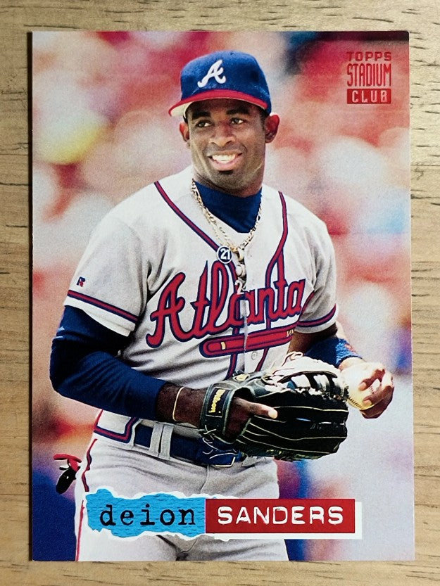 1994 Stadium Club #472 Deion Sanders