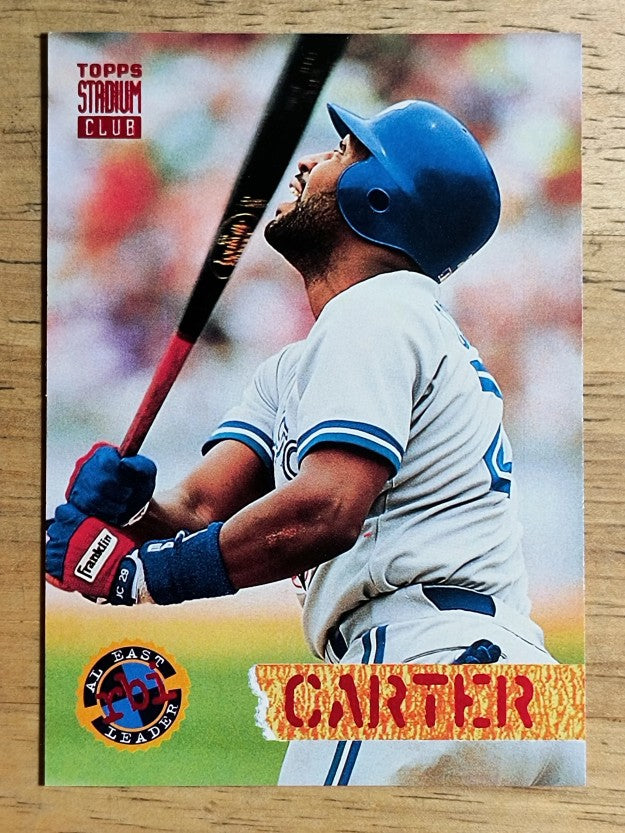 1994 Stadium Club #527 Joe Carter DL
