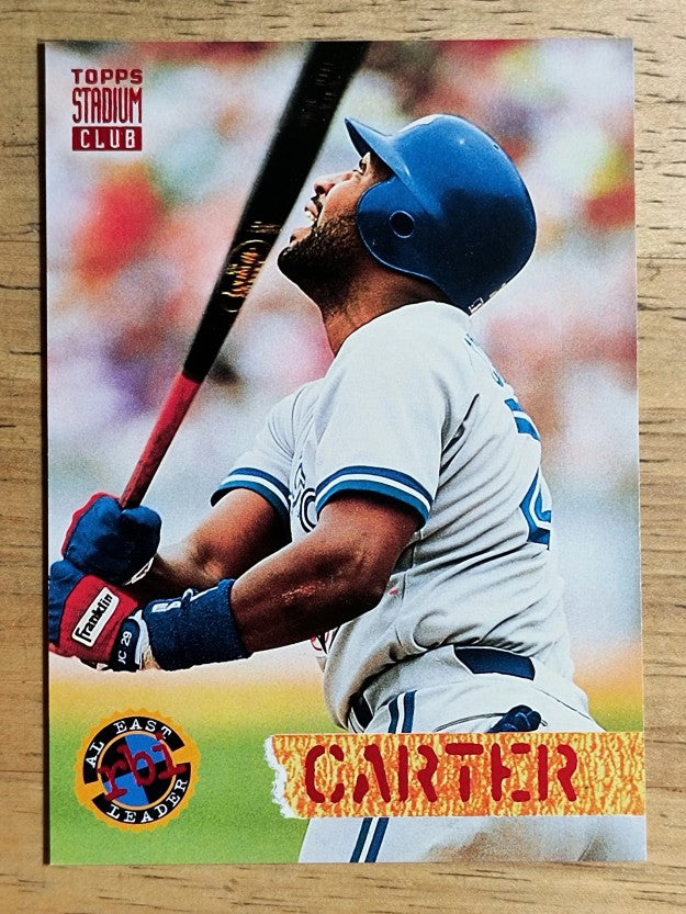 1994 Stadium Club #527 Joe Carter DL