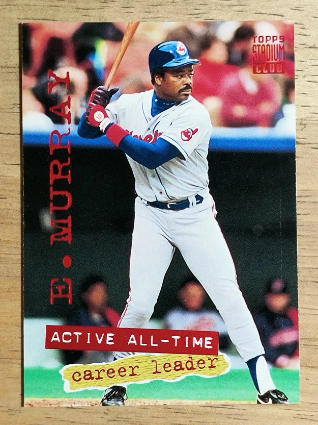 1994 Stadium Club #542 Eddie Murray ATL