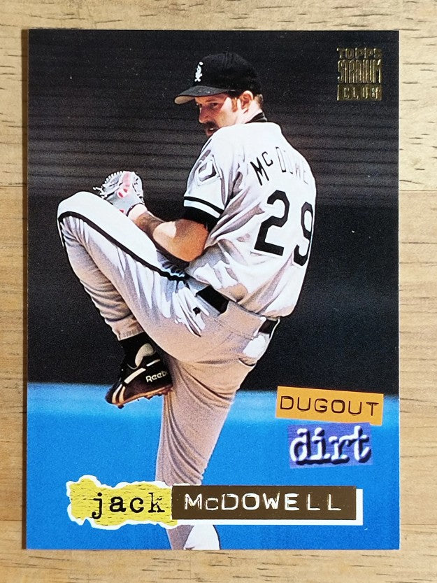 1994 Stadium Club Dugout Dirt #5 Jack McDowell