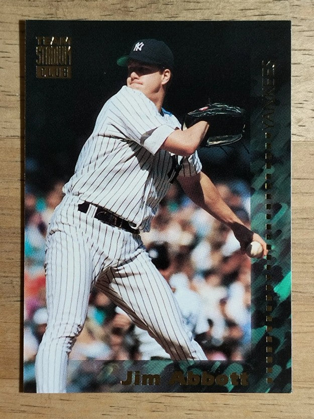 1994 Stadium Club Team #184 Jim Abbott