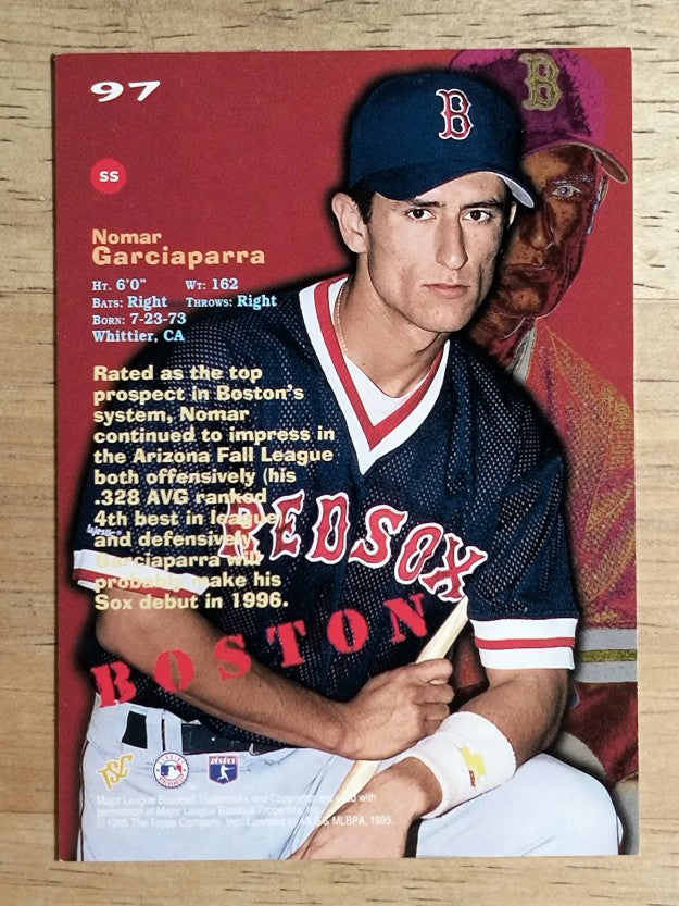 1995 Stadium Club #97 Nomar Garciaparra