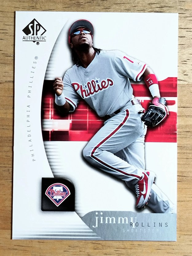 2005 SP Authentic #51 Jimmy Rollins