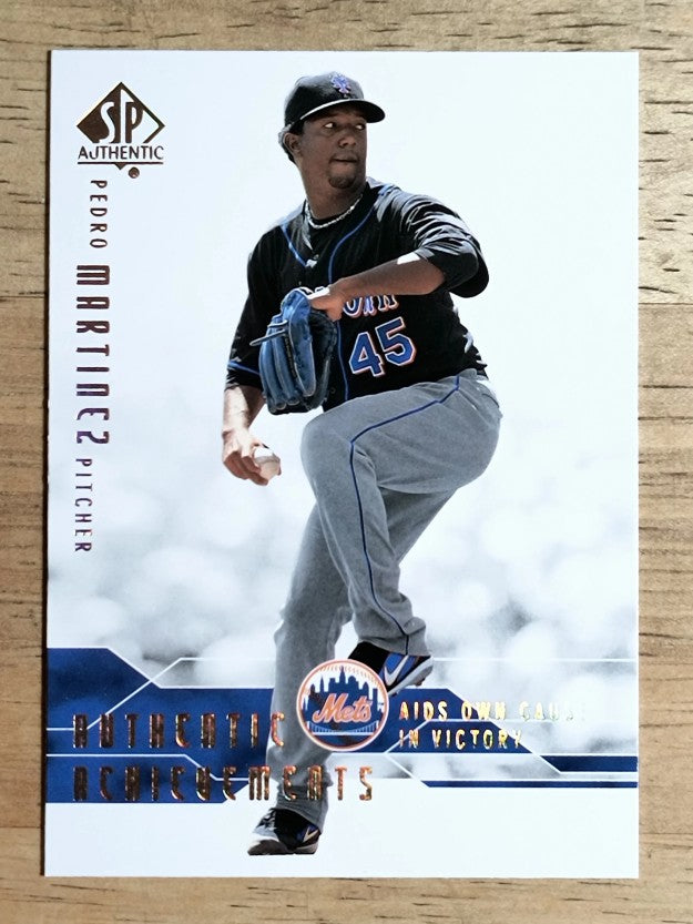 2008 SP Authentic Authentic Achievements #AA31 Pedro Martinez