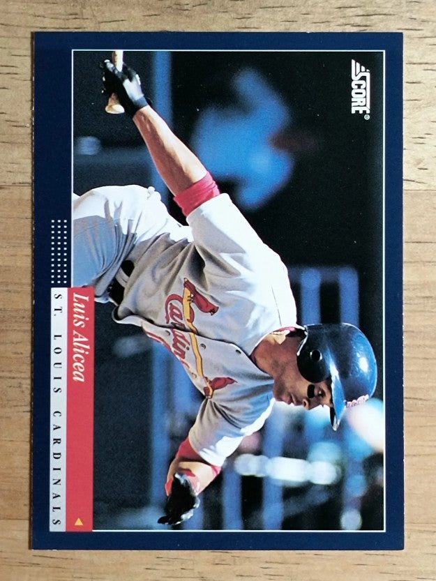 1994 Score #522 Luis Alicea