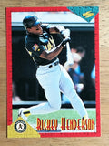 1994 Score Rookie/Traded #RT13 Rickey Henderson