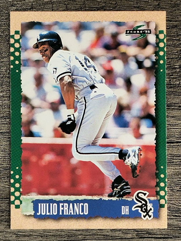 1995 Score #70 Julio Franco