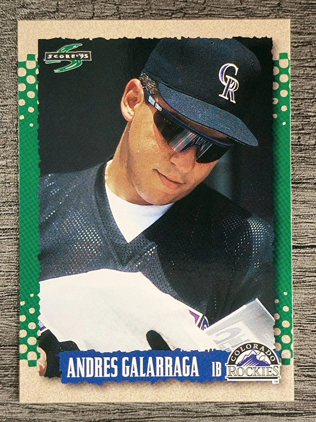 1995 Score #338 Andres Galarraga