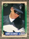 1995 Score #338 Andres Galarraga