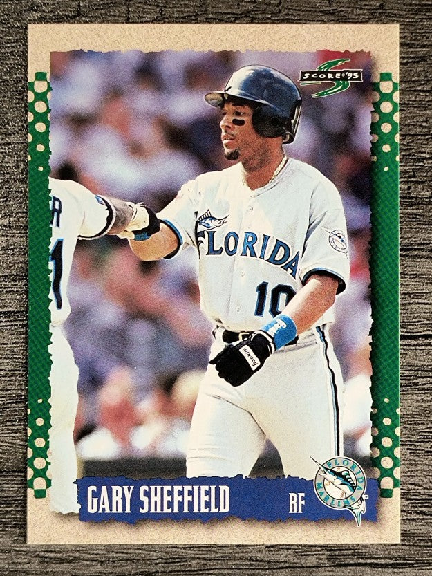 1995 Score #340 Gary Sheffield