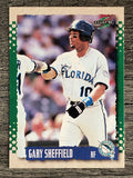 1995 Score #340 Gary Sheffield