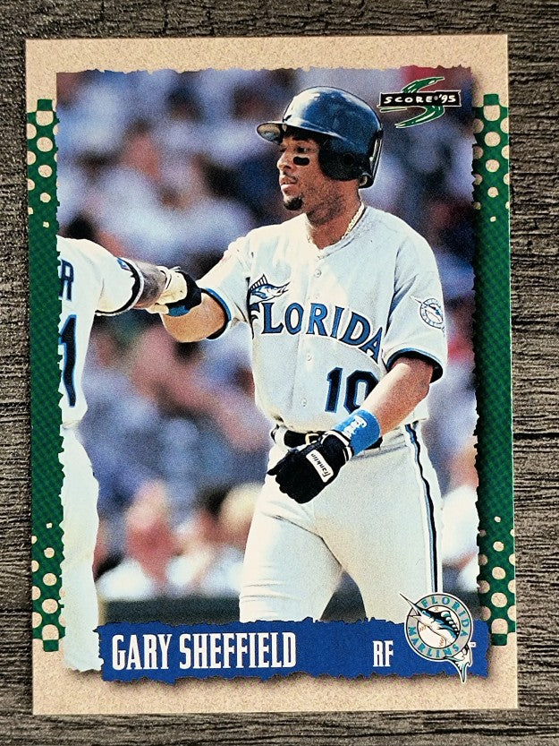 1995 Score #340 Gary Sheffield