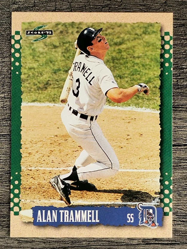 1995 Score #383 Alan Trammell