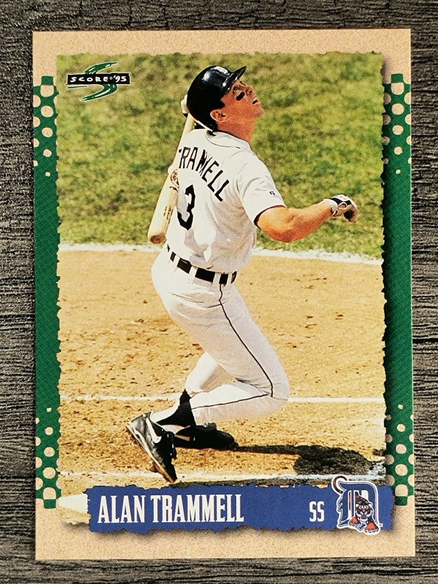 1995 Score #383 Alan Trammell
