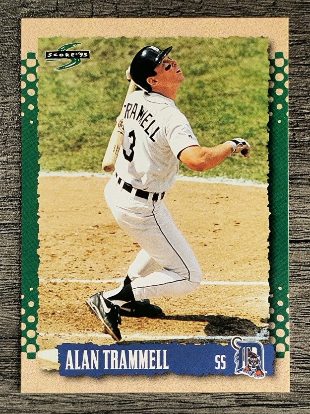 1995 Score #383 Alan Trammell