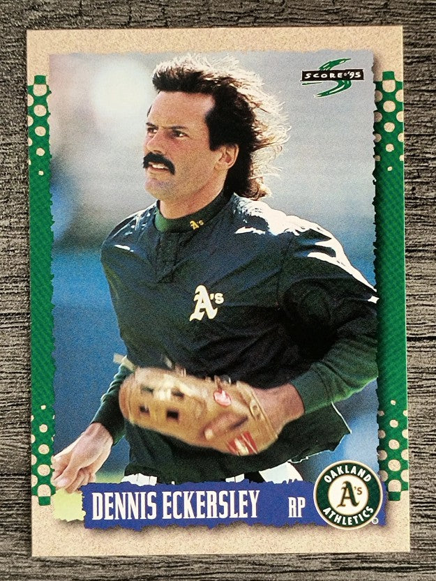 1995 Score #408 Dennis Eckersley