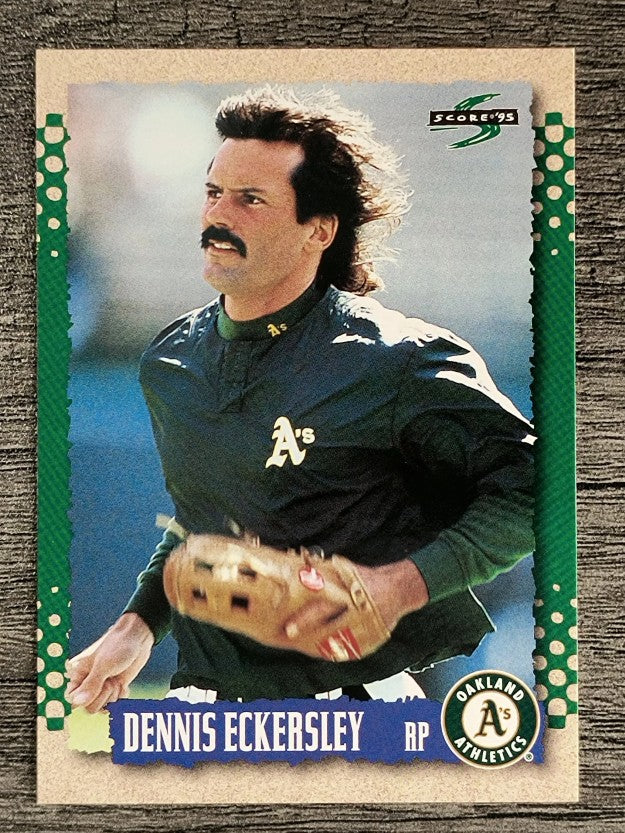 1995 Score #408 Dennis Eckersley