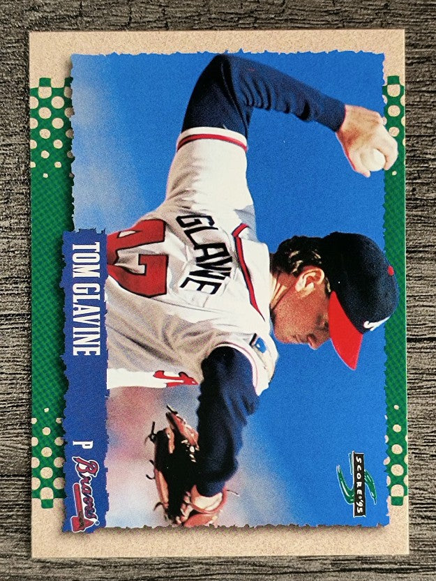 1995 Score #434 Tom Glavine