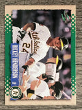 1995 Score #441 Rickey Henderson