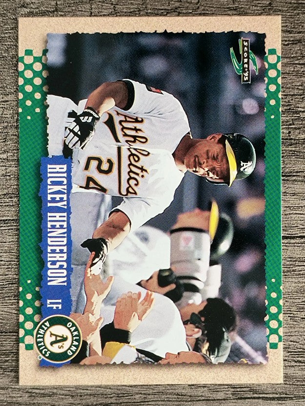 1995 Score #441 Rickey Henderson