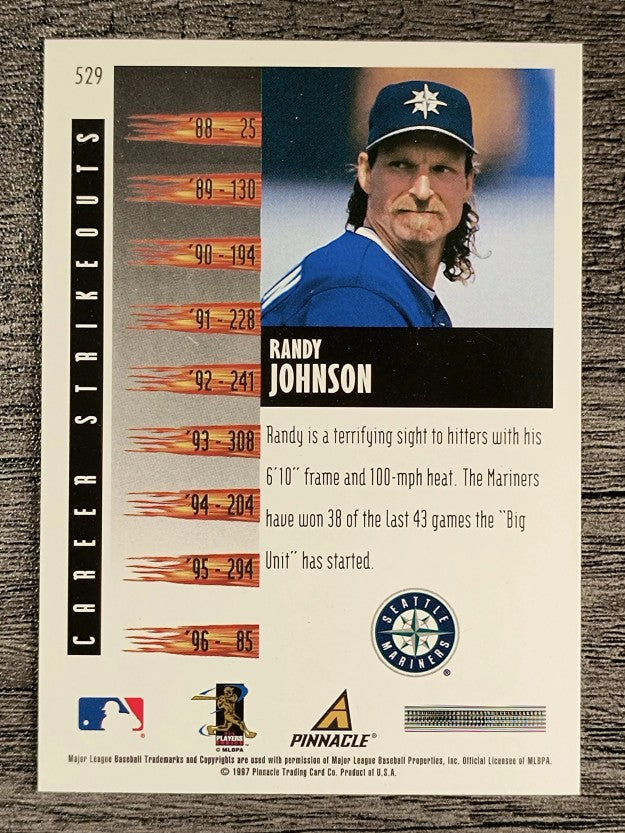 1997 Score #529 Randy Johnson RF