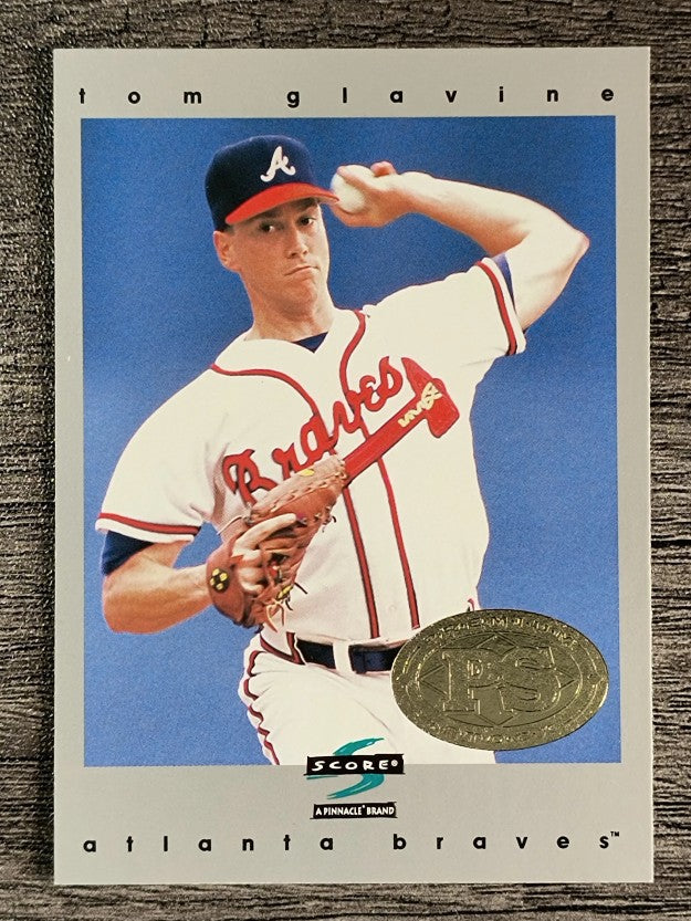 1997 Score Premium Stock #89 Tom Glavine