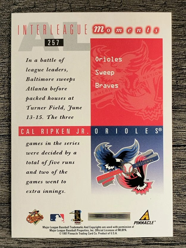1998 Score #257 Cal Ripken IM