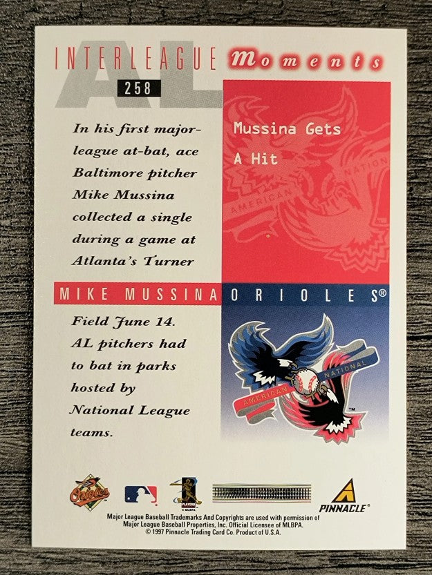 1998 Score #258 Mike Mussina IM
