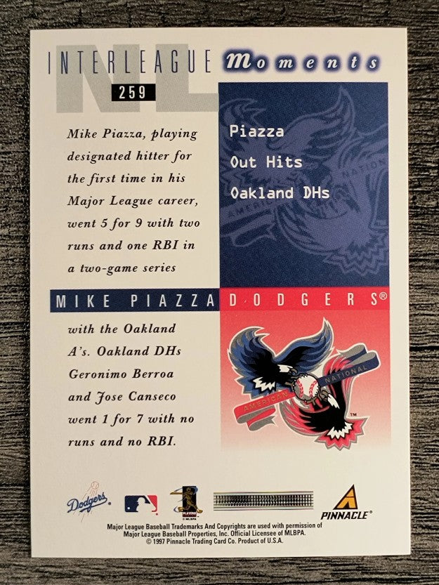 1998 Score #259 Mike Piazza IM