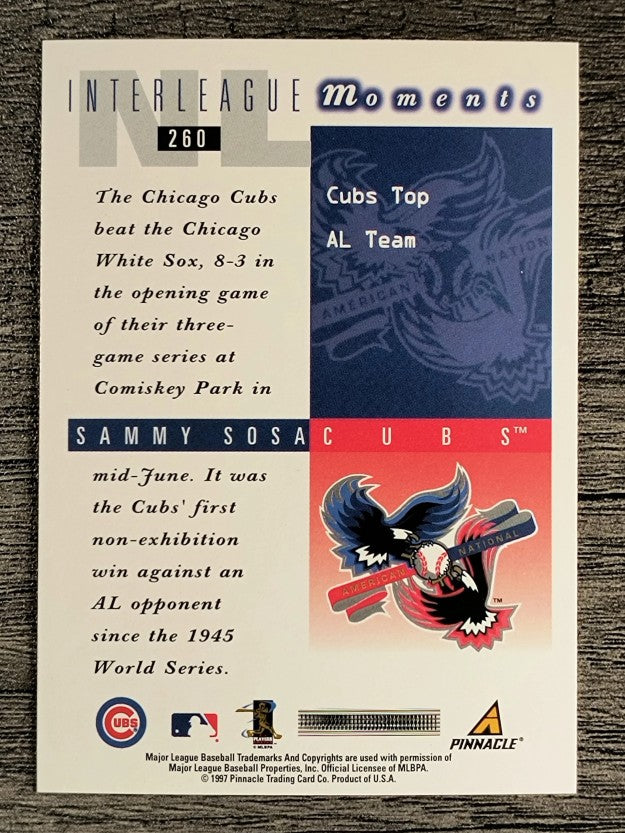 1998 Score #260 Sammy Sosa IM