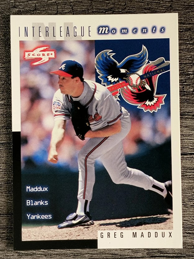 1998 Score #265 Greg Maddux IM
