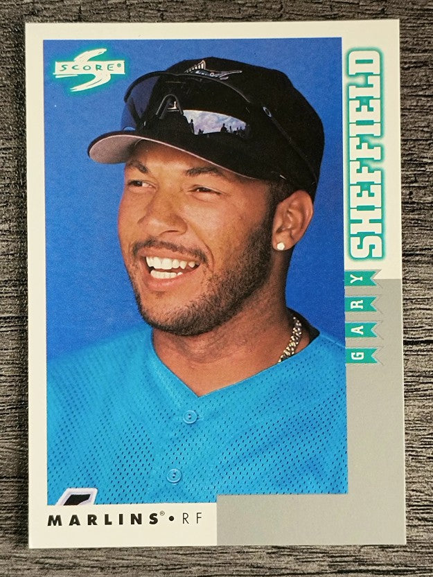 1998 Score Rookie Traded #47 Gary Sheffield