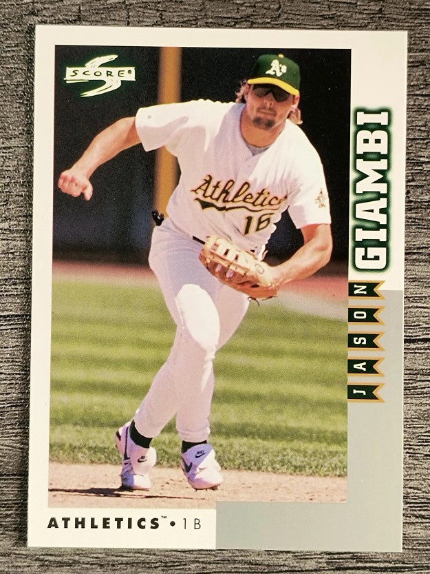 1998 Score Rookie Traded #135 Jason Giambi