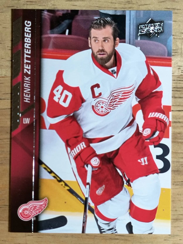 2015-16 Upper Deck #317 Henrik Zetterberg
