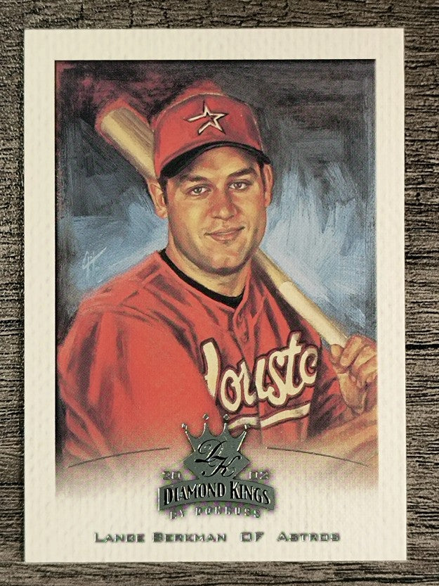 2002 Diamond Kings #91 Lance Berkman