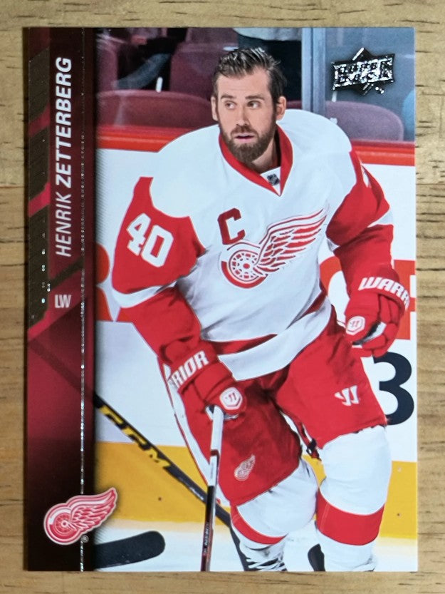 2015-16 Upper Deck #317 Henrik Zetterberg