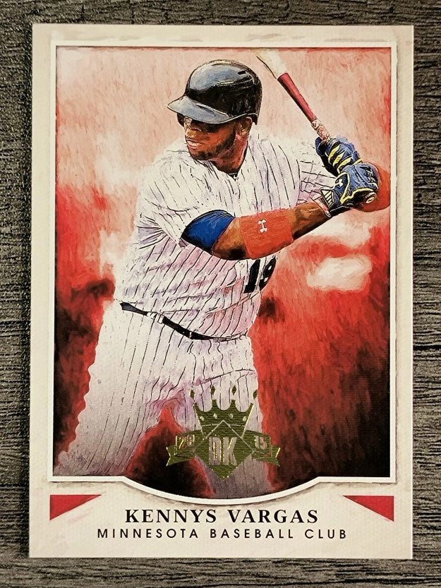 2015 Diamond Kings #168A Kennys Vargas RC