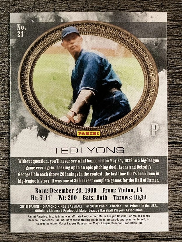 2018 Diamond Kings #21 Ted Lyons
