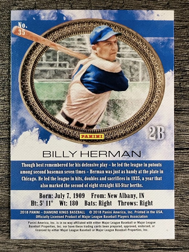 2018 Diamond Kings #35 Billy Herman