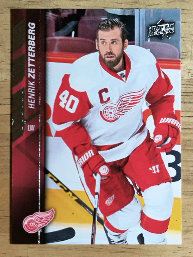 2015-16 Upper Deck #317 Henrik Zetterberg