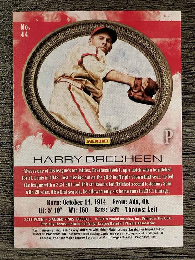 2018 Diamond Kings #44 Harry Brecheen