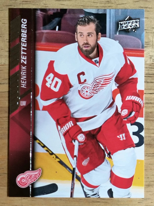 2015-16 Upper Deck #317 Henrik Zetterberg