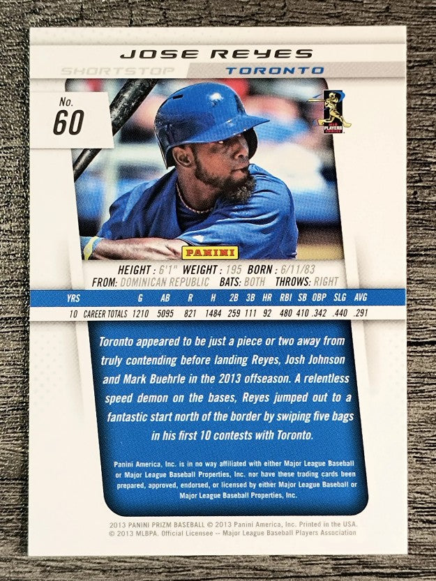 2013 Panini Prizm #60 Jose Reyes