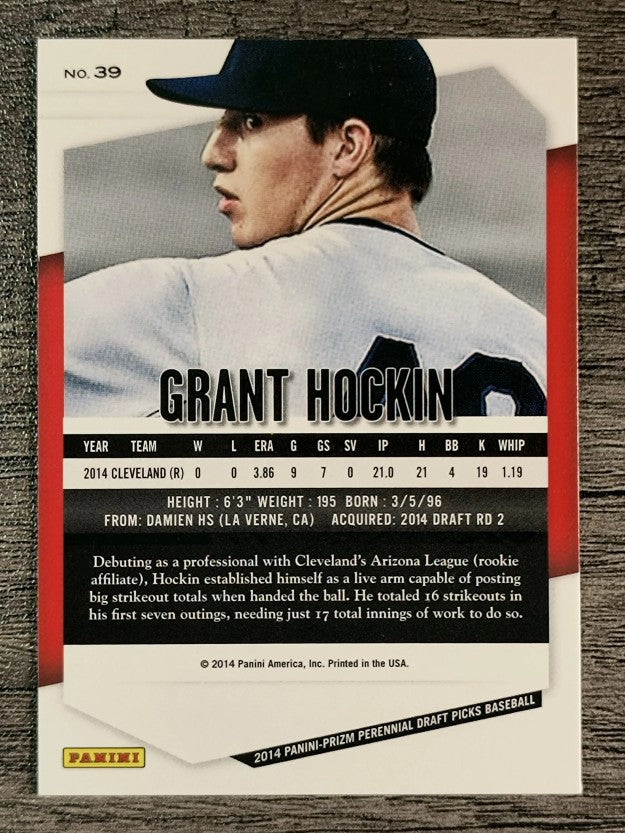 2014 Panini Prizm Perennial Draft Picks #39 Grant Hockin