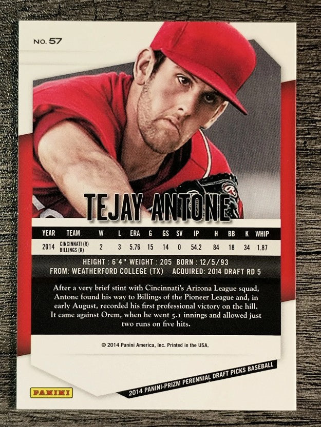 2014 Panini Prizm Perennial Draft Picks #57 Tejay Antone