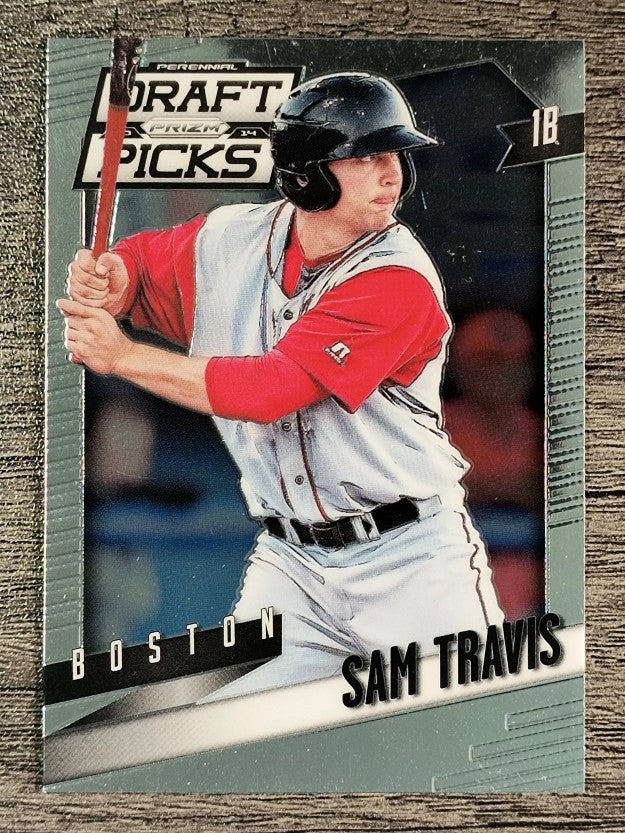2014 Panini Prizm Perennial Draft Picks #58 Sam Travis