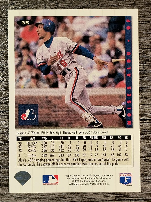1994 Collector's Choice #35 Moises Alou