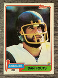 1981 Topps #265 Dan Fouts